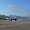 Rus turistler 'charter' ile Alanya'ya geldi!