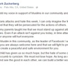 Zuckerberg'den Müslümanlara destek Zuckerberg'den Müslümanlara destek