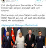 Merkel'e 'kanlı elleri tuttun' eleştirisi