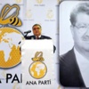 Ahmet Özal yeni partisini tanıttı Ahmet Özal yeni partisini tanıttı