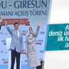Erdoğan ve Davutoğlu Ordu-Giresun havalimanı açılışında