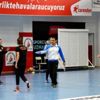 Kadın Hentbol Takımında kupa mesaisi Kadın Hentbol Takımında kupa mesaisi