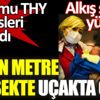 ﻿10 bin metre yüksekte uçakta olay