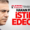 Hakan Fidan İstifa Edecek