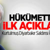 Hükümetten Diyarbakır Saldırısı Açıklaması