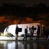 Maltepe de servis minibüsü devrildi Maltepe de servis minibüsü devrildi