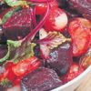 Mandalinalı pancar salatası Mandalinalı pancar salatası
