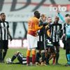 İşte Beşiktaş - Galatasaray derbisinde ekranlara yansımayan o anlar! Cüneyt Çakır... #