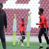 Hatayspor yeni stadında ilk antrenmanına çıktı Hatayspor yeni stadında ilk antrenmanına çıktı