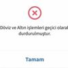 Bankalar döviz ve altın işlemlerini durdurdu Bankalar döviz ve altın işlemlerini durdurdu