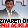 Davutoğlu: Filistin bayrağını göndere çekeceğiz Davutoğlu: Filistin bayrağını göndere çekeceğiz
