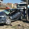 Hastane yolunda kaza: 4 yaralı Hastane yolunda kaza: 4 yaralı