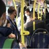Metrobüslerin içindeki yoğunluk görüntülendi Metrobüslerin içindeki yoğunluk görüntülendi