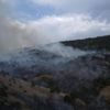 Bayburt'ta orman yangını: 100 dönüm alan zarar gördü