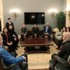 Başkan Erdoğan, gençleri Külliye'de ağırladı Başkan Erdoğan, gençleri Külliye'de ağırladı