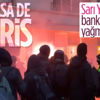 Fransa’da göstericiler banka şubelerine saldırdı