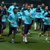 A Milli Futbol Takımı hazırlıklarını sürdürdü