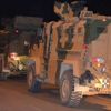 Gece sınıra askeri sevkiyat Gece sınıra askeri sevkiyat
