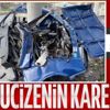 Samsun'da otomobilin hurdaya döndüğü kazada mucize kurtuluş!