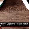 Elektrik Üretim ve Depolama Tesisleri Kabul Yönetmeliği