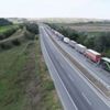 Kapıkule'de 18 kilometrelik tır kuyruğu Kapıkule'de 18 kilometrelik tır kuyruğu