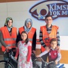 Birincilikle kazandığı bisikleti fakir çocuklara bağışladı Birincilikle kazandığı bisikleti fakir çocuklara bağışladı