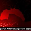 Trabzonspor un Antalya kampı yarın başlayacak