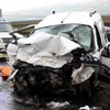 Ardahan-Kars karayolunda trafik kazası Ardahan-Kars karayolunda trafik kazası