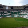 Timsah Arena çimlerle kaplandı Timsah Arena çimlerle kaplandı