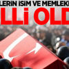 Şehitlerin isim ve memleketleri belli oldu! Şehitlerin isim ve memleketleri belli oldu!