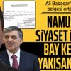 Ali Babacan'ın Başkan Erdoğan’a Cumhurbaşkanı adayı olması için 2. sırada imza verdiği ortaya çıktı Ali Babacan'ın Başkan Erdoğan’a Cumhurbaşkanı adayı olması için 2. sırada imza verdiği ortaya çıktı
