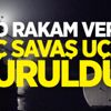 ABD rakam verdi! Kaç savaş uçağı vuruldu?