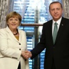 Erdoğan-Merkel görüşmesi sona erdi Erdoğan-Merkel görüşmesi sona erdi