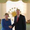 Erdoğan, Merkel ve AB Konseyi Başkanı Michel ile görüştü