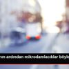Hapşırmanın ardından mikrodamlacıklar böyle havada ... Hapşırmanın ardından mikrodamlacıklar böyle havada ...