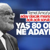 Temel Karamollaoğlu'ndan 'Cumhurbaşkanı adaylığı' sorusuna yanıt