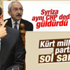 Syriza'dan seçimlerde HDP'ye destek Syriza'dan seçimlerde HDP'ye destek