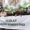 Beyoğlu'nda "sigarayı bırakma" yürüyüşü Beyoğlu'nda "sigarayı bırakma" yürüyüşü