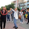 Turgutlulu güreşçiler için coşkulu karşılama