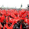 İstanbul'da 'teröre karşı tek ses' mitingi