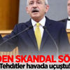 CHP'de skandal sözler... Tehditleri havada uçuştu! CHP'de skandal sözler... Tehditleri havada uçuştu!