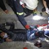 Kazada, motosikletin tekerleğine sıkışan bacağını itfaiye kurtardı Kazada, motosikletin tekerleğine sıkışan bacağını itfaiye kurtardı
