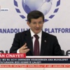 Başbakan Ahmet Davutoğlu Ankara'da konuştu Başbakan Ahmet Davutoğlu Ankara'da konuştu