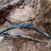 Kaçak elektrik için yeraltından hat çekmişler Kaçak elektrik için yeraltından hat çekmişler