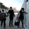 Konteyner kentin ilk misafirleri geldi