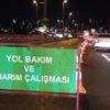 Haliç Köprüsü metrobüs yolunda çalışma başladı