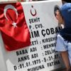 Şehitlikte bugün hüzün hakimdi... Şehitlikte bugün hüzün hakimdi...