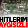 Hatay'da şehitlere büyük saygısızlık!