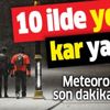 HAVA DURUMU | Meteorolojiden 10 ile son dakika kuvvetli kar yağışı uyarısı! 31 Ocak 2021 Pazar