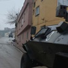 Teröristler 100 metrelik bir alanda sıkıştırıldı Teröristler 100 metrelik bir alanda sıkıştırıldı